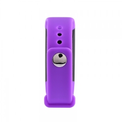 Bracelet sport V6 Purple Silicon Bracelet intelligent à charge rapide WaterProof rapide