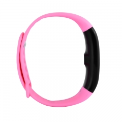 Pink Color Silicone Strap Activité Wristband smart Bracelet