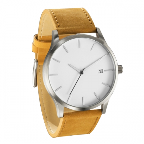 Montre de mode à quartz analogique Minimaliste classique classique pour hommes