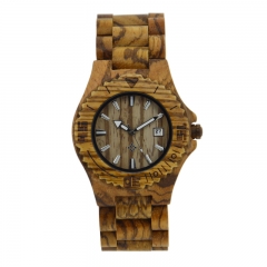 Montre en bois originale de luxe en bois d'origine OEM