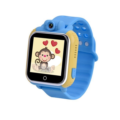 Montre intelligente pour enfants avec plus de caractéristiques Bracelet en silicone coloré Localisation GPS