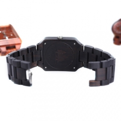 OEM Fashion Wholesale cadeau promotionnel Quartz Montre en bois pour homme