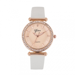 OEM Diamond vogue en acier inoxydable étanche Montre pour dames