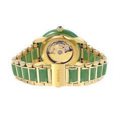 New Arrival Real Jade Watches Saphir verre quartz montre homme