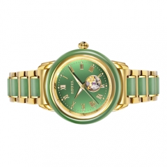 OEM retail luxury gift Chine traditionnelle Hetian jade watch