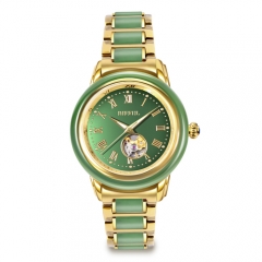 OEM retail luxury gift Chine traditionnelle Hetian jade watch