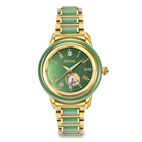 OEM retail luxury gift Chine traditionnelle Hetian jade watch