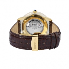 Nouvelle mode classique homme mouvement mécanique montre-bracelet