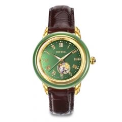 Montre chinoise traditionnelle en jade Hetian en Chine