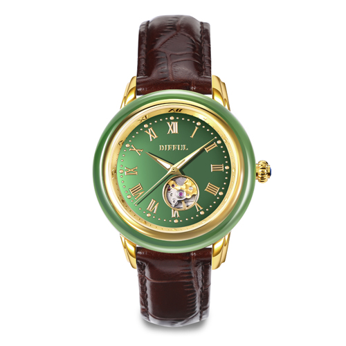 Montre chinoise traditionnelle en jade Hetian en Chine