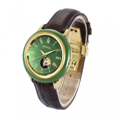 Montre chinoise traditionnelle en jade Hetian en Chine