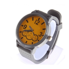 montre en alliage montre en silicone montre bracelet en gros visage cadran haute qualité montre vente chaude