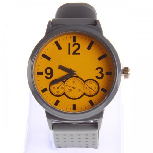 montre en alliage montre en silicone montre bracelet en gros visage cadran haute qualité montre vente chaude